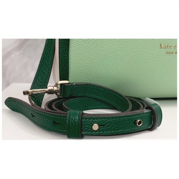 NWT Kate Spade ♠️ KNOTT Medium Colorblock Soft Pebble Leather Handbag - Picture 6 of 13